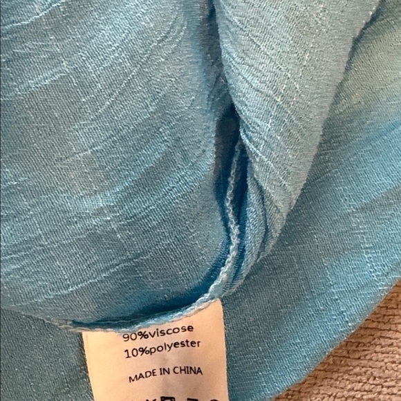 BREEZY LANE BUTTON FRONT SHIRT & COVER-UP - Picture 13 of 14